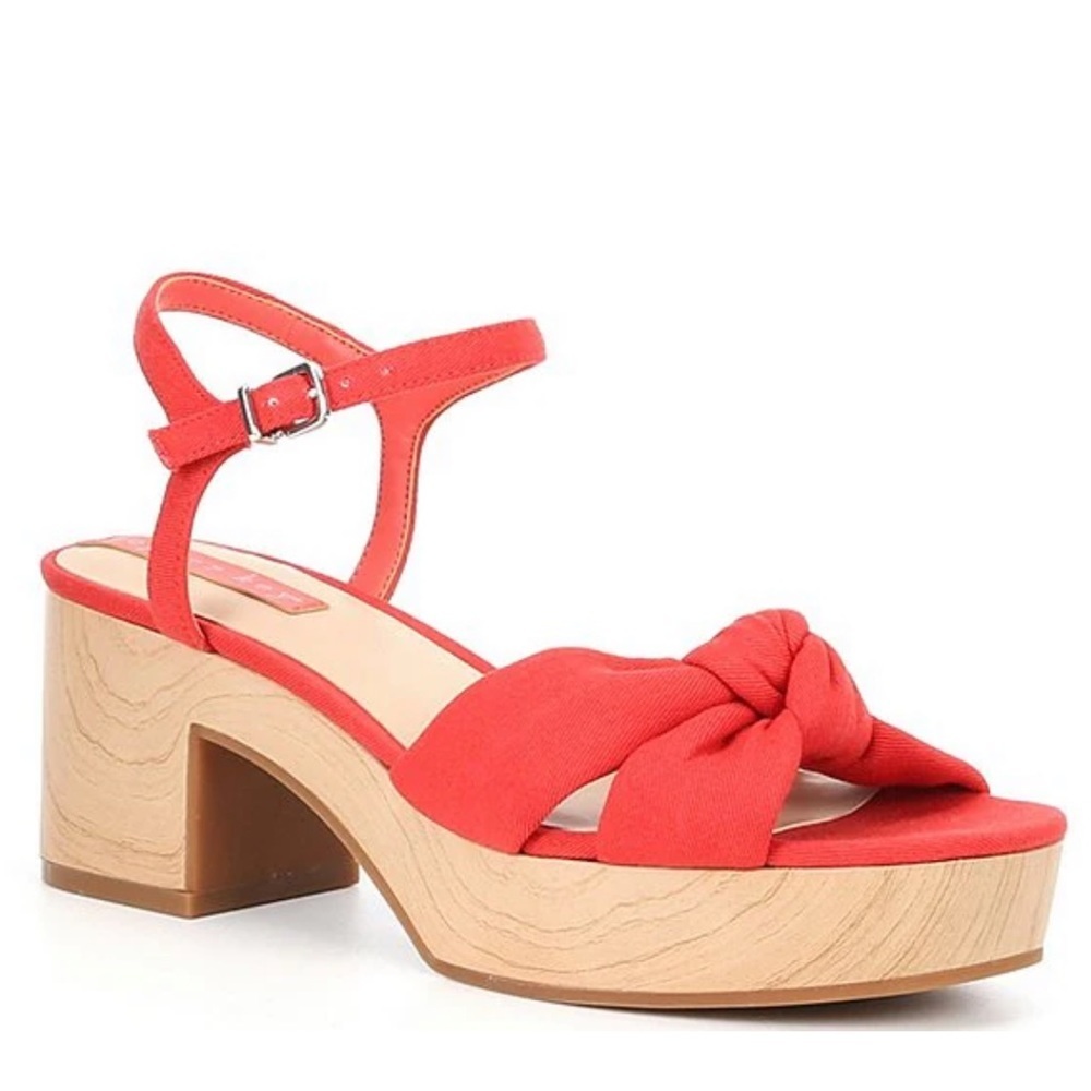 ✅Copper Key Sunnydays Ankle Strap Platform Clog Sandals
